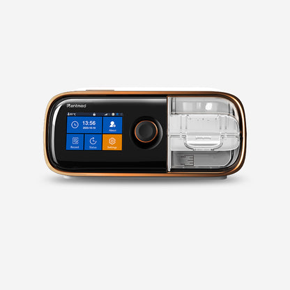 AUTO CPAP Machine with Ultra Quiet Design Heated Tubing Data Tracking Wide Pressure Control Color Screen and Safety Alarm Function DF-25S-HM