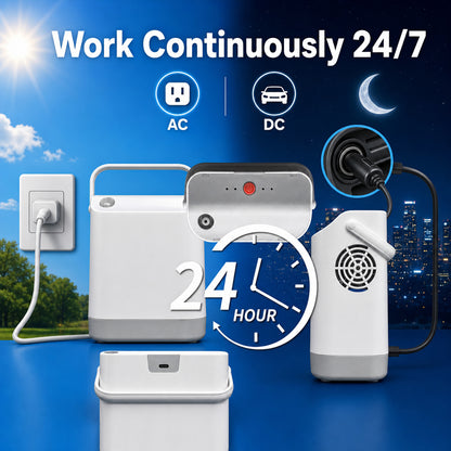 HACENOR Small Travel Use Portable 1.5L Oxygen Concentrator Continuous Flow With 9 Hours Long-life Battery FYY-01