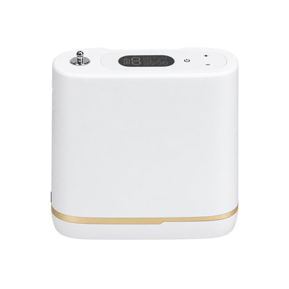 Small 1-5L Adjustable Pulse Flow 90% High Purity Portable Oxygen Concentrator with Long Battery Life and Low Noise for Travel Use ROV-5P