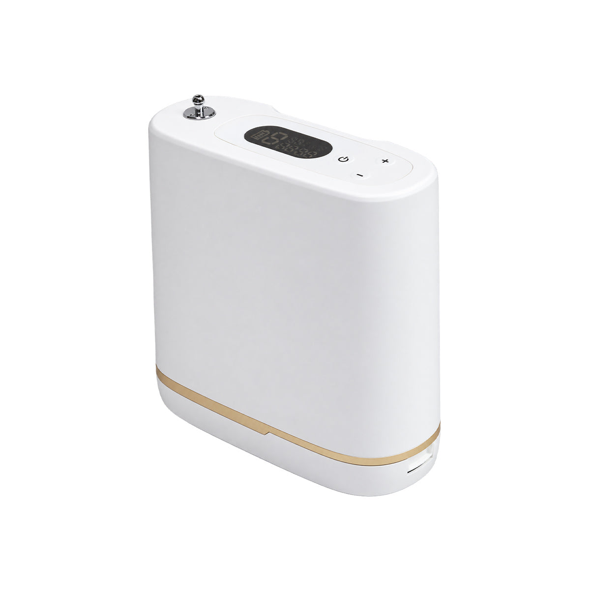 Small 1-5L Adjustable Pulse Flow 90% High Purity Portable Oxygen Concentrator with Long Battery Life and Low Noise for Travel Use ROV-5P