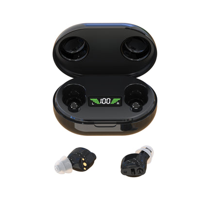 CIC Hearing Aids with 16-Channel Clarity Smart Noise Reduction Lightweight Comfort and Long-Lasting Power for Everyday Use GM-901