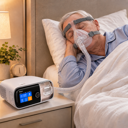 Auto CPAP Machine With Intelligent Pressure Balance Heated Tube And Data Tracking 20A DF-20A